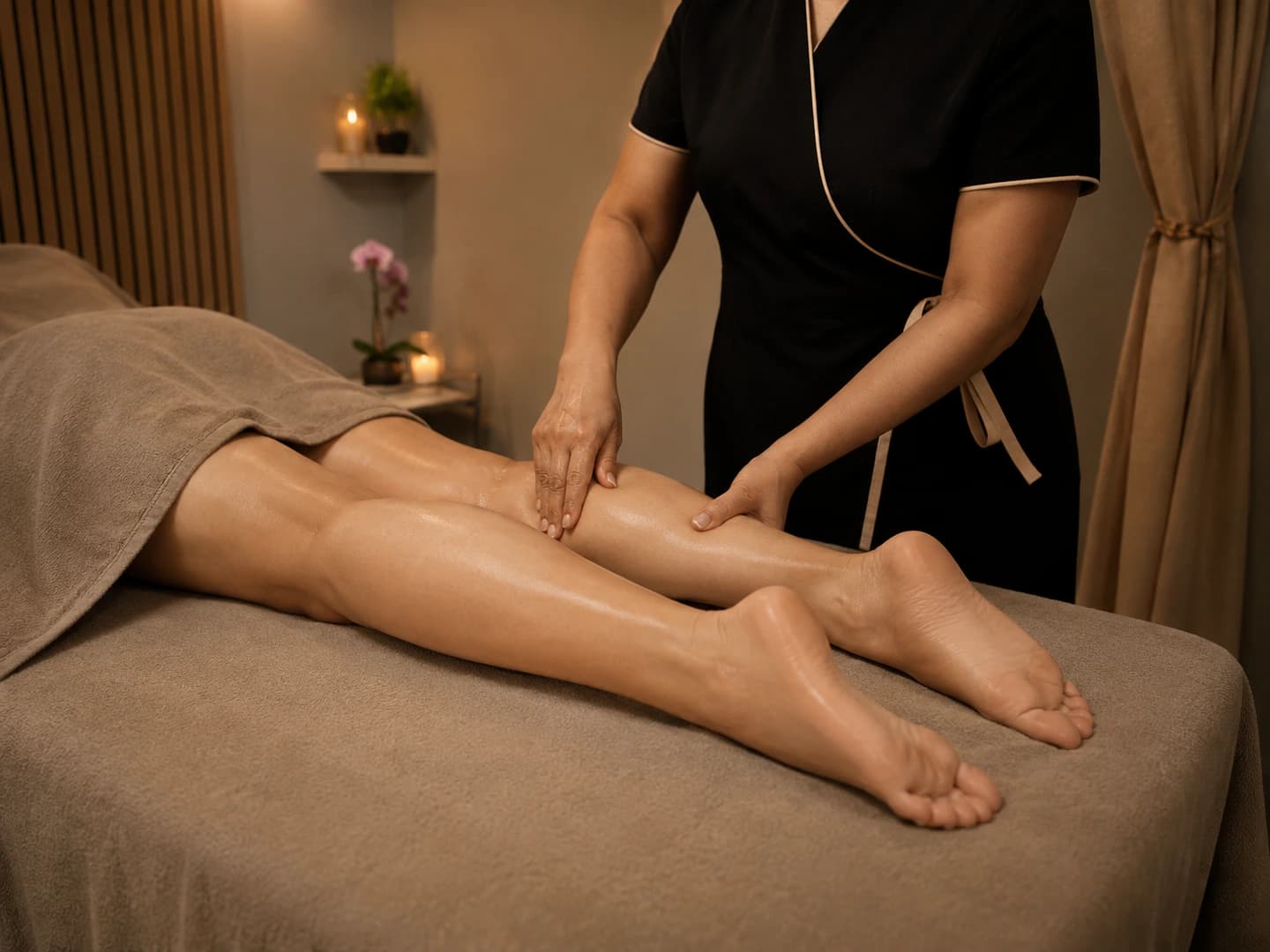 Massage des jambes & pieds