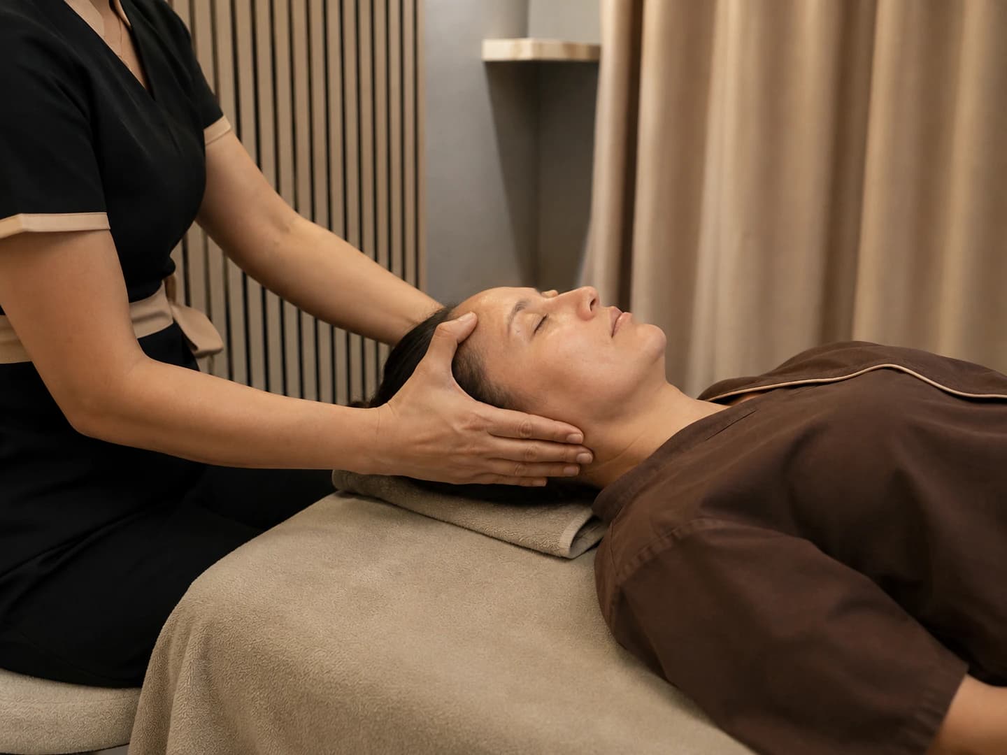 Massage tête et nuque