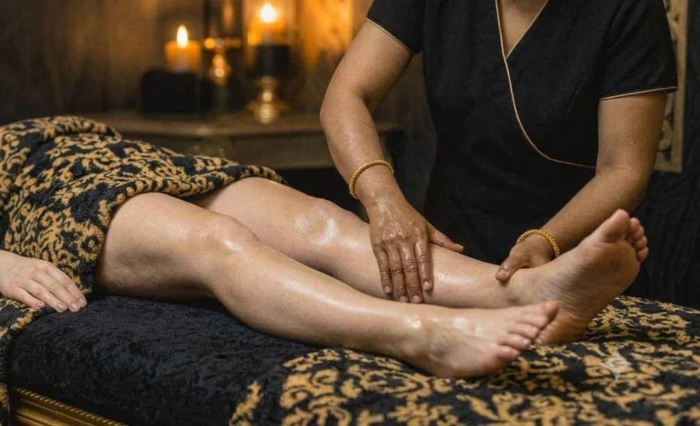 Massage des jambes & pieds