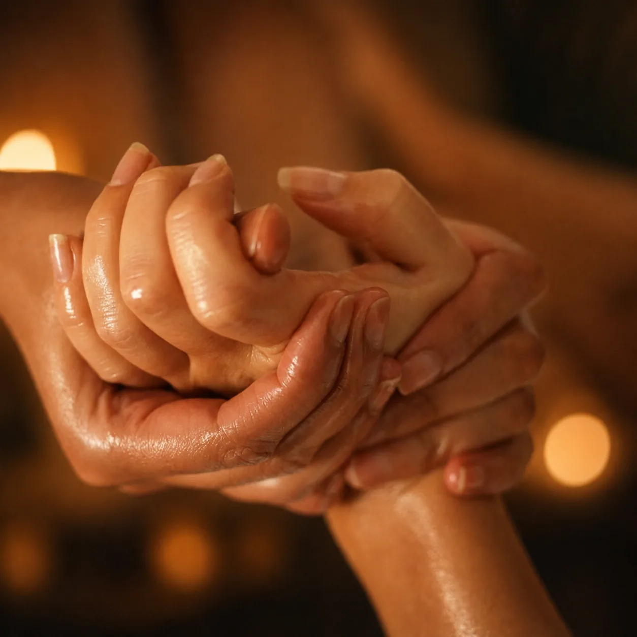 Massage des mains